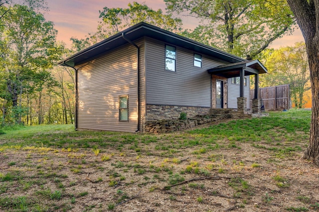 9247 State Highway 13, Kimberling City, MO 65686 - view of property exterior with stone siding