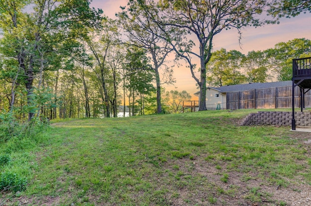 9247 State Highway 13, Kimberling City, MO 65686 - view of yard featuring fence
