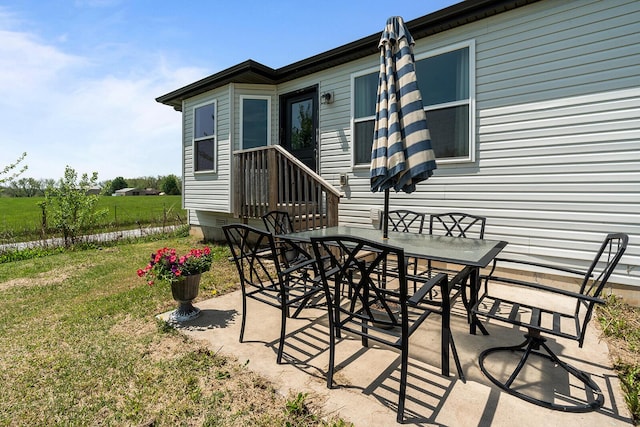 1418 S Lorraine Ave, Republic, MO 65738 - view of patio / terrace with outdoor dining area