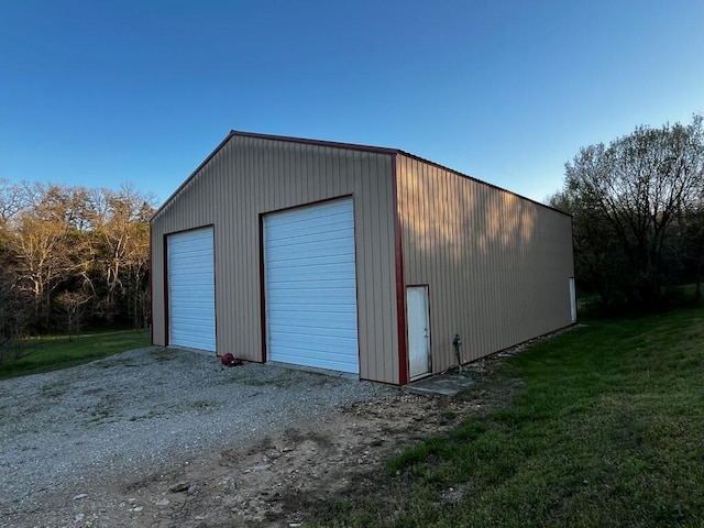 view of outbuilding with an outbuilding
