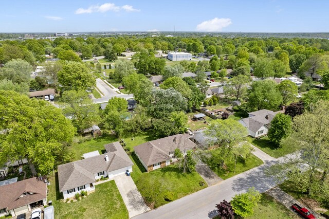 3660 S Ferguson Ave, Springfield, MO 65807 - bird's eye view with a residential view