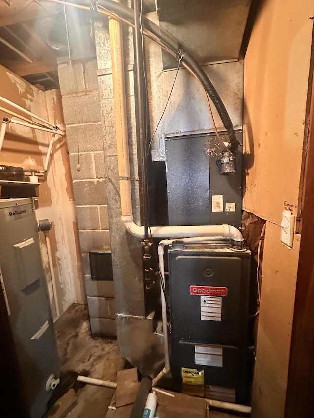 utilities featuring heating unit