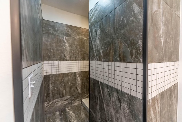 bathroom with walk in shower