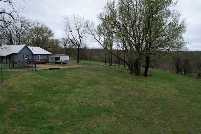 view of yard