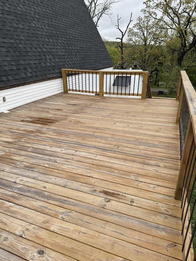 1256 Black Oak Resort Ln, Lampe, MO 65681 - view of deck