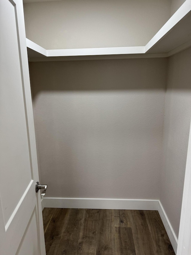 1256 Black Oak Resort Ln, Lampe, MO 65681 - spacious closet featuring dark wood-style floors