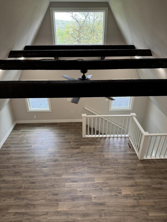 1256 Black Oak Resort Ln, Lampe, MO 65681 - additional living space with plenty of natural light and vaulted ceiling with skylight