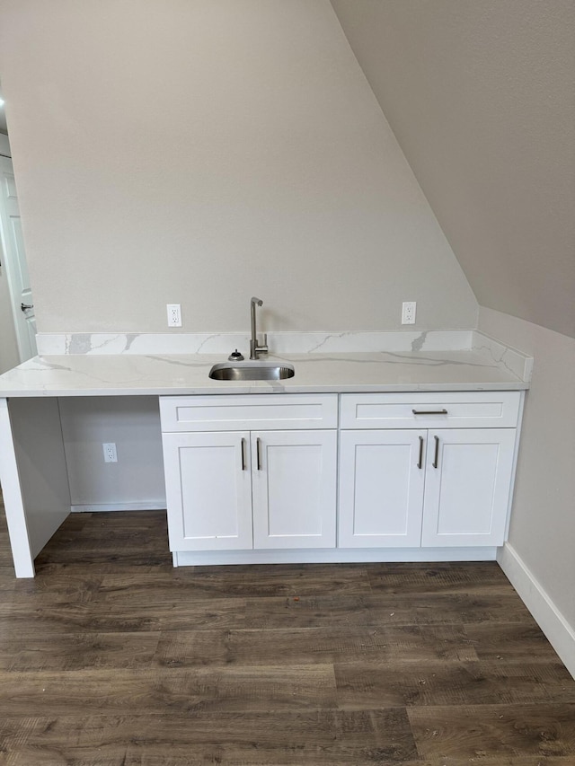 1256 Black Oak Resort Ln, Lampe, MO 65681 - bathroom with a sink, baseboards, and wood finished floors