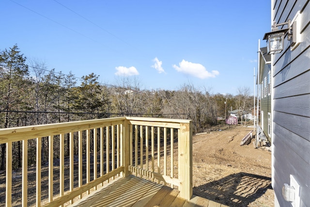 view of deck