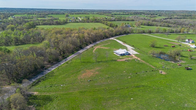 2107 E 530th Rd, Pleasant Hope, MO 65725 - birds eye view of property with a rural view