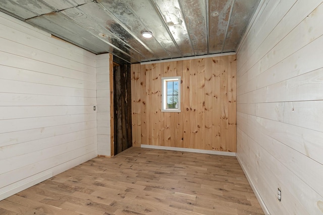 2107 E 530th Rd, Pleasant Hope, MO 65725 - basement featuring wood walls and wood finished floors