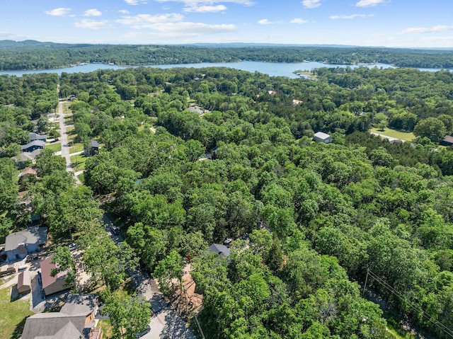 111 Ironwood St, Shell Knob, MO 65747 - aerial view of a heavily wooded area and a nearby body of water
