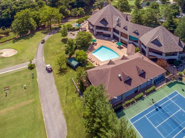 bird's eye view