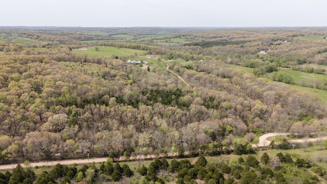 4940 Sellers Ford Rd, Hartville, MO 65667 - bird's eye view featuring a view of trees