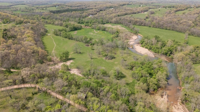 4940 Sellers Ford Rd, Hartville, MO 65667 - aerial view with a view of trees and a rural view