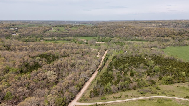 4940 Sellers Ford Rd, Hartville, MO 65667 - birds eye view of property featuring a wooded view