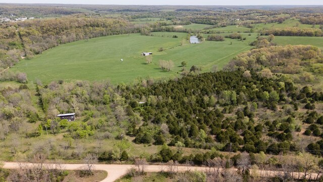 4940 Sellers Ford Rd, Hartville, MO 65667 - aerial view with a rural view and a wooded view