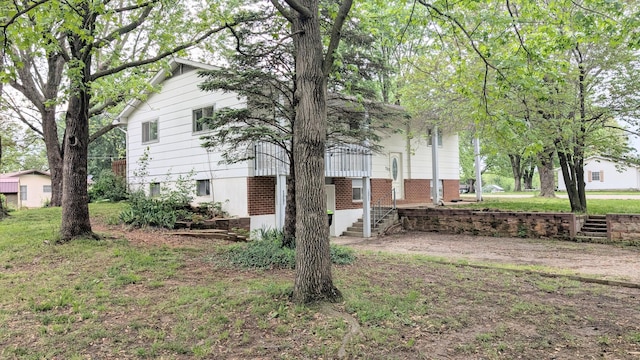 view of property exterior