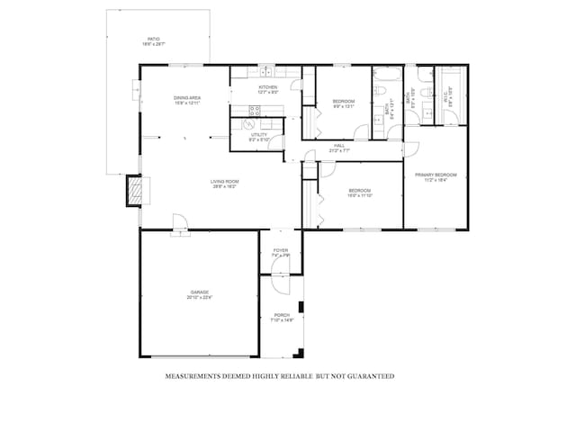 1208 Kemp Dr, Bolivar, MO 65613 - floor plan