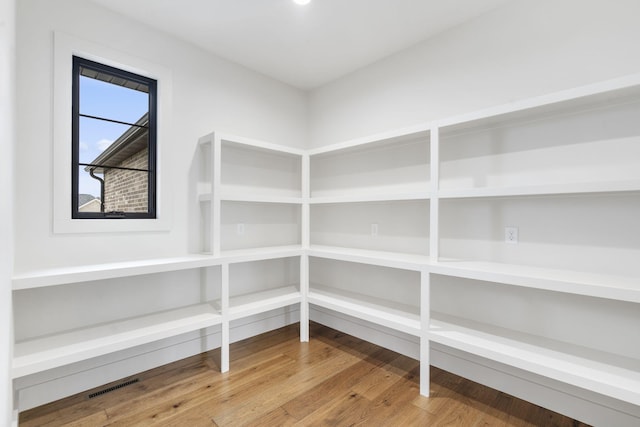 pantry featuring visible vents