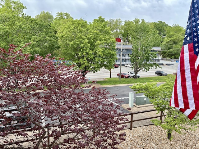 view of car parking