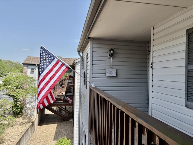 view of home's exterior