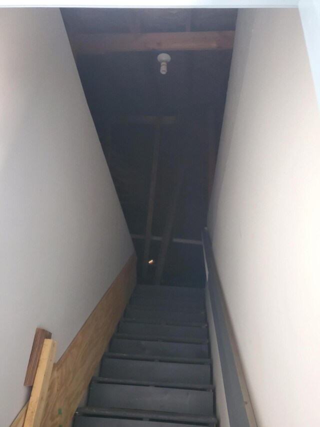 view of stairs