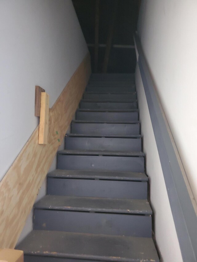 view of staircase
