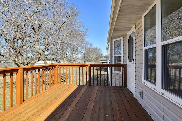 view of deck
