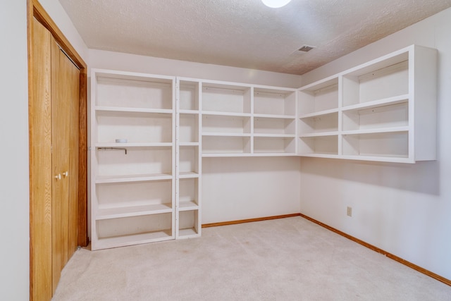 interior space featuring visible vents