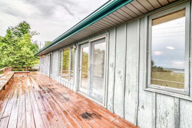 view of deck