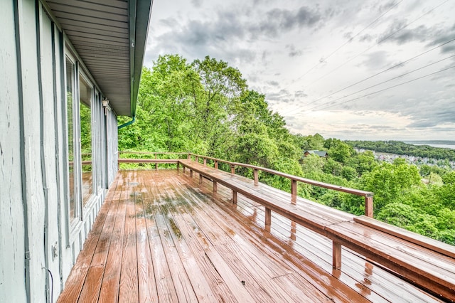 view of deck