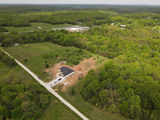 3875 E Dehaven Ln, Fair Grove, MO 65648 - drone / aerial view of a heavily wooded area