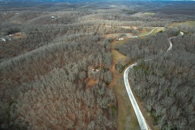 1770 Logan Ridge Rd, Ozark, MO 65721 - birds eye view of property featuring a wooded view