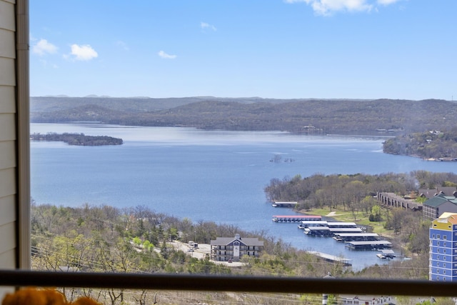 property view of water