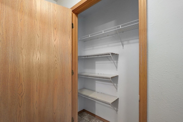 view of closet