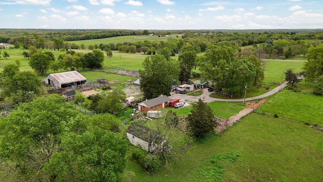 1487 E Lelia Ln, Springfield, MO 65803 - birds eye view of property with a rural view