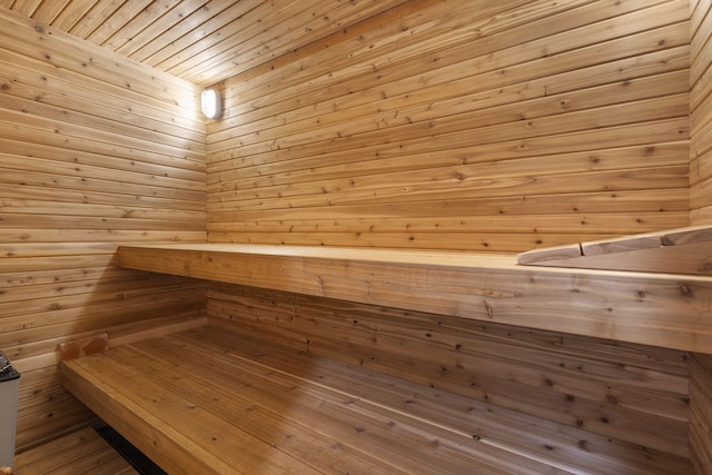 635 W Bridgewood Ct, Springfield, MO 65803 - relaxing sauna with wood walls and wood ceiling