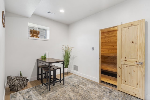 635 W Bridgewood Ct, Springfield, MO 65803 - hall with wood finished floors, baseboards, and recessed lighting
