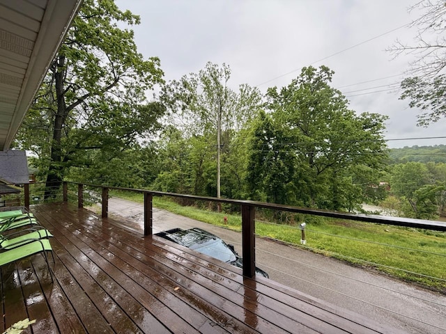 view of deck