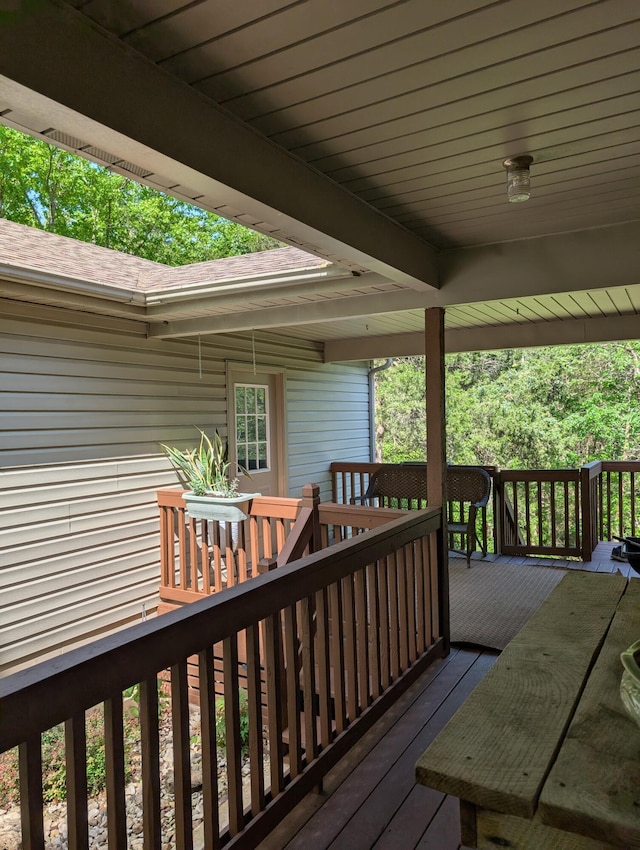 249 Mount Vernon Rd, Forsyth, MO 65653 - view of deck