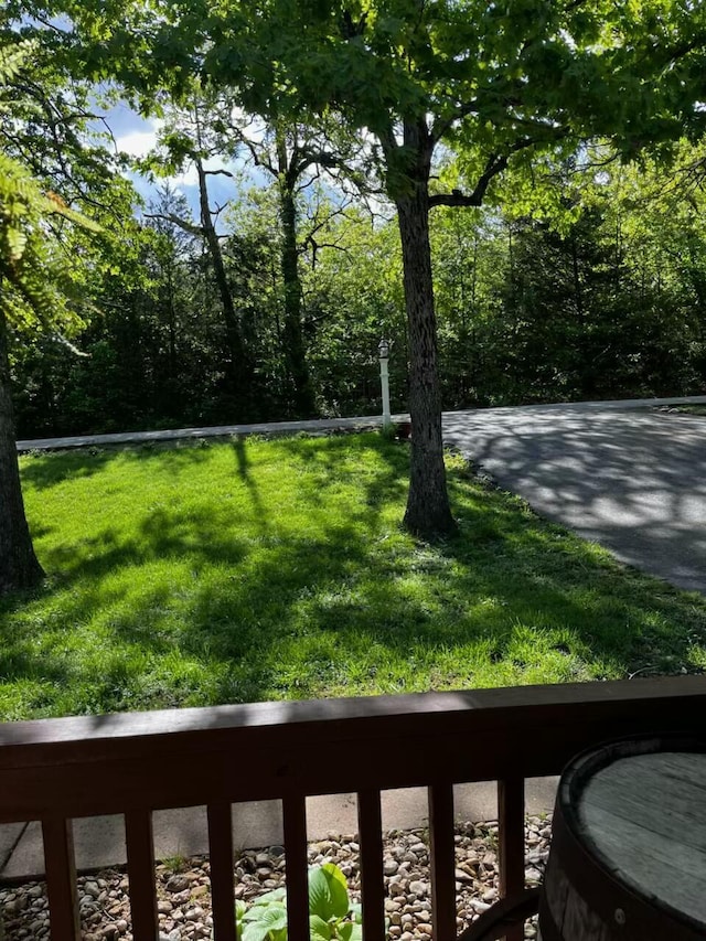 249 Mount Vernon Rd, Forsyth, MO 65653 - view of yard with a balcony