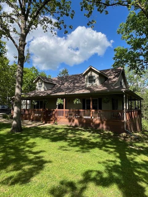 249 Mount Vernon Rd, Forsyth, MO 65653 - view of front facade with a front lawn