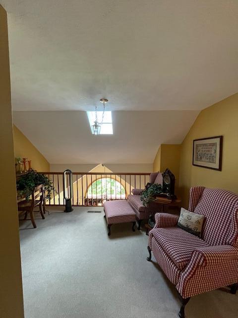249 Mount Vernon Rd, Forsyth, MO 65653 - bedroom with carpet and lofted ceiling