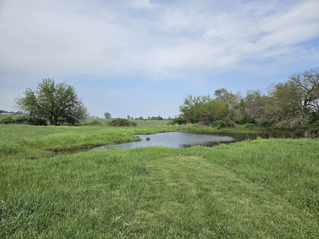 view of water feature