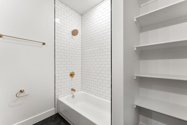 1822 E Cobblestone Dr, Ozark, MO 65721 - full bath with baseboards and  shower combination