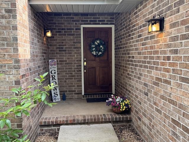 3934 W Lark St, Springfield, MO 65810 - view of exterior entry with brick siding