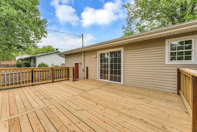 1107 E Mccracken Rd, Ozark, MO 65721 - view of wooden terrace