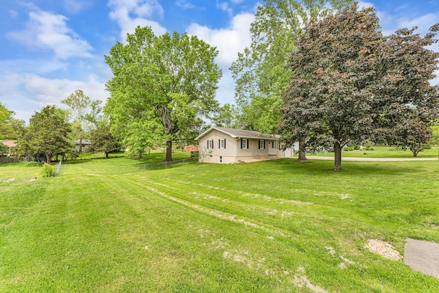 1107 E Mccracken Rd, Ozark, MO 65721 - view of yard featuring fence