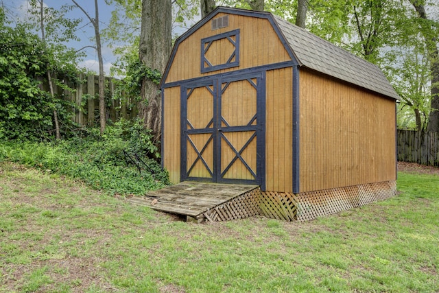 1376 N 14th St, Ozark, MO 65721 - view of shed with fence